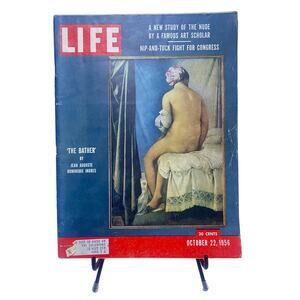 Life Magazine October 22 1956 Close Critical Campaigns Take Place in America